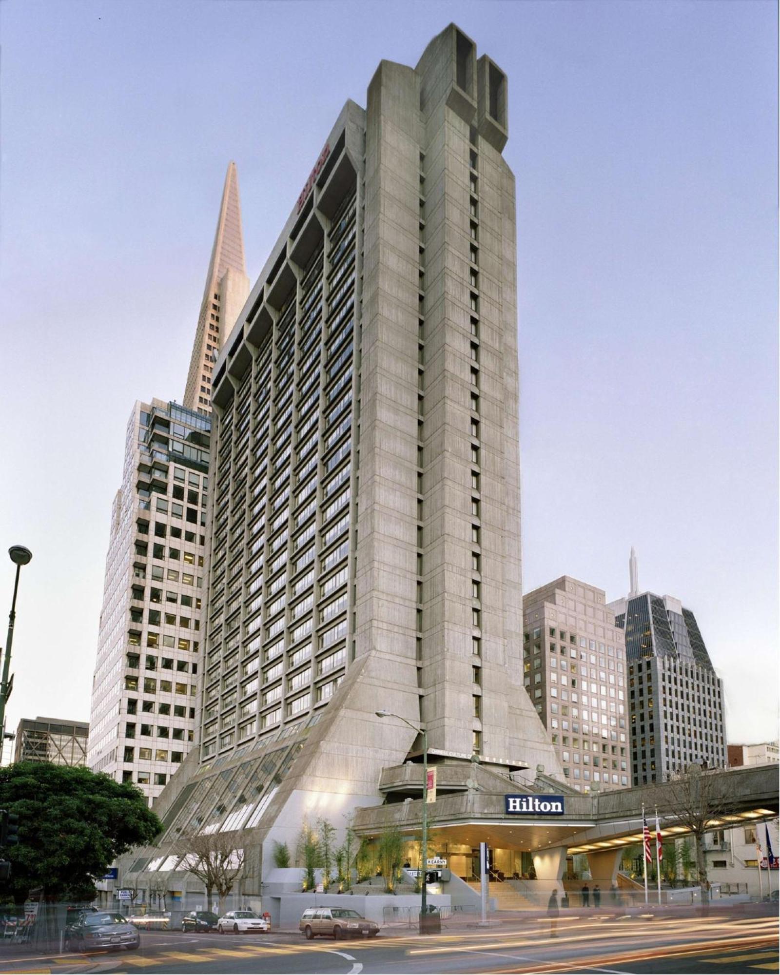 ホテル ヒルトン サンフランシスコ フィナンシャル ディストリクト エクステリア 写真